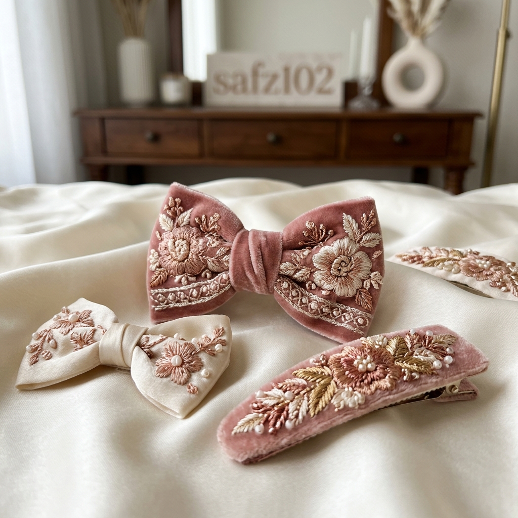 Intricate Hand Embroidery Detail